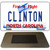 North Carolina Clinton Novelty Metal Magnet M-12302