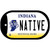Indiana Native Novelty Metal Dog Tag Necklace DT-6392