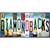 Diamondbacks Strip Art Novelty Metal License Plate Tag