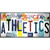 As Strip Art Novelty Metal License Plate Tag