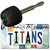 Titans Strip Art Novelty Metal Key Chain KC-13156