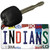 Indians Strip Art Novelty Metal Key Chain KC-13190