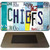 Chiefs Strip Art Novelty Metal Magnet M-13174