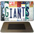 Giants Strip Art Novelty Metal Magnet M-13204