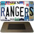 Rangers Strip Art Novelty Metal Magnet M-13207