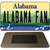 Alabama Fan Novelty Metal Magnet M-12613