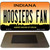 Hoosiers Fan Novelty Metal Magnet M-12754