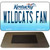 Wildcats Fan Novelty Metal Magnet M-12792