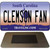 Clemson Fan Novelty Metal Magnet M-13010