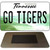 Go Tigers Novelty Metal Magnet M-13020
