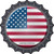 United States Novelty Metal Bottle Cap Sign BC-463