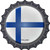 Finland Novelty Metal Bottle Cap Sign BC-268