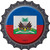 Haiti Novelty Metal Bottle Cap Sign BC-291