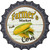 Farmers Market Corn Novelty Metal Bottle Cap Sign BC-594