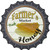 Farmers Market Honey Novelty Metal Bottle Cap Sign BC-802