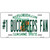 Number 1 Buccaneers Fan Novelty Metal License Plate Tag