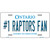 Number 1 Raptors Fan Novelty Metal License Plate Tag