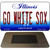 Go White Sox Novelty Metal Magnet M-13389