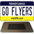 Go Flyers Novelty Metal Magnet M-13501