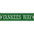 Yankees Way Novelty Metal Street Sign