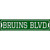 Bruins Blvd Novelty Metal Street Sign