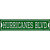 Hurricanes Blvd Novelty Metal Street Sign