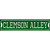 Clemson Alley Novelty Metal Street Sign