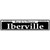 Iberville Novelty Metal Street Sign