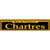 Chartres Yellow Novelty Metal Street Sign