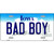 Bad Boy Iowa Metal Novelty License Plate
