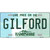 Gilford New Hampshire Novelty Metal License Plate