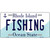 Fishing Rhode Island State License Plate Novelty License Plate