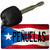 Penuelas Puerto Rico State Flag Novelty Metal Key Chain KC-11371