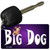 Big Dog Novelty Metal Key Chain KC-11556
