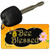 Bee Blessed Honey Hive Novelty Metal Key Chain KC-11722