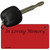 In Loving Memory Red Novelty Metal Key Chain KC-4199