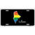 Maine Rainbow Metal Novelty License Plate