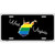 West Virginia Rainbow Metal Novelty License Plate