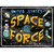 US Space Force Novelty Metal Parking Sign