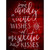 Wishes And Kisses Novelty Metal Parking Sign