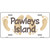 Pawleys Island Foots Metal Novelty License Plate