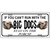 Run With The Big Dogs Novelty Metal License Plate