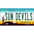 Arizona Sun Devils Novelty Metal License Plate