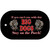 Big Dogs Black Novelty Metal Dog Tag Necklace DT-006