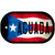 Agunda Puerto Rico State Flag Novelty Metal Dog Tag Necklace DT-11316