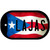 Lajas Puerto Rico State Flag Novelty Metal Dog Tag Necklace DT-11355