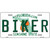 Biker Florida Novelty Metal License Plate