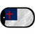 Christian Flag Novelty Metal Dog Tag Necklace DT-8022