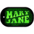 Mary Jane Novelty Metal Dog Tag Necklace DT-8757
