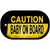 Caution Baby On Board Novelty Metal Dog Tag Necklace DT-9905
